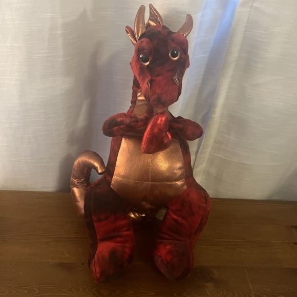 Other - Dan Dee Collectors Choice Red Dragon With Red Heart "Hot Stuff" Valentine's‎